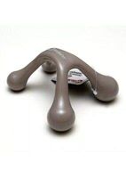 Gray Hand HELD Massager Back Neck Full Body SPA Therapy Handheld ACCUPRESSURE