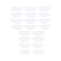 HEALLILY 10 Pairs Eyeglasses Nose Pads Silicone Anti-Slip Glasses Adhesive Nose Pads