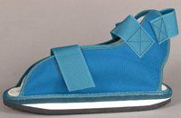 CB01 Cast Boot Rocker Open Toe Navy Small Part# CB01 by Darco International Inc Qty of 1 Unit