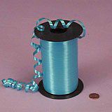 Krafty Klassics 1 Roll of 3/16" Satin Smooth Curling Ribbon (3/16" x 500 Yds) (Turquoise)