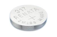 Renata Size 317 Watch Batteries, 5 Pack