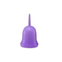 LWWOZL Menstrual Cup | Reusable Period Cups | Tampons and Pad Substitutes | Regular and Heavy Flow Multi Size Optional (Color : Purple, Size : L)