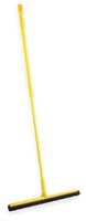 Vikan - 77546/29386-24W Straight Double Foam Rubber Floor Squeegee With Handle, Yellow