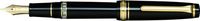 Sailor Professional Gear Realo Black Gold Trim 21K Gold Broad Point Fountain Pen - 11-3926-620