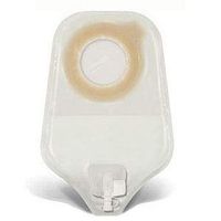 ConvaTec 405447 Esteem Synergy 9.3" Urostomy Pouch, Short Length, Tap with Valve, Transparent, Medium, Pack of 10