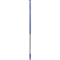 Vikan 29358 Aluminum Handle with Threaded Tip, 1-7/32" Diameter, 51", Purple