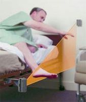 PIR Remote Alarm System 2 with Nurse Call Receiver and Magnetic Bed Rail Clamp, System 2