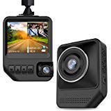 Dash Cam Dual Cameras for Cars, 2.3" LCD HD 1080P Car Camera with Night Vision Dashboard Camera Recorder Front and Rear with 170° Wide Angle, G-Sensor, Loop Recording, WDR, Parking Mode
