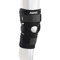 Bike Max-Lite Hinged Knee Brace with Aeroskin - Black Medium