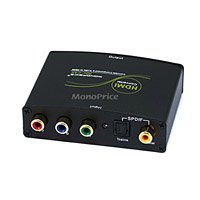 Monoprice Component (YPbPr) & S/PDIF Digital Coax/Optical Toslink Audio to HDMI Converter
