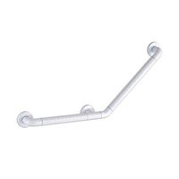 Bathroom safety rails Bathroom handrails, bathroom Non-slip Safety Stainless steel armrest White, yellow (Color : White, Size : 3030CM)