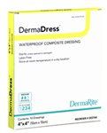 DermaRite DermaDress Waterproof Composite Dressing - 4 x 4 Inch