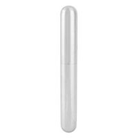 Portable Thickness Stainless Steel One Tube Tobacco Cigar Carrying Case Holder Perfect Size for Shirt Pockets Golf Cart or Travel(No Any Tobacco)