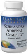 Schizandra Adrenal Support Planetary Herbals 60 Tabs
