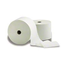 VONDREHLE PR470 Preserve 2-Ply Porta-Roll White Bath Tissue; Case of 24 Rolls; Roll has 3.9" Width and 5.8" Diameter; Small 3/4" Core