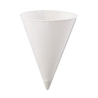 Konie Stackable Cone Rolled Rim Cups 4.5oz 133ML 200 each box