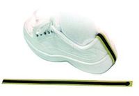 SCS 5402 GROUNDER, HEEL, DISPOSABLE, BLACK/YELLOW (10 pieces)