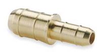Parker Hannifin 224-6-6-4 Dubl-Barb Brass Body Union Tee Fitting, 3/8" Barb Tube x 1/4" Barb Tube