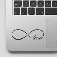 HVD-Infinity Love Symbol Macbook Laptop Trackpad Decal Sticker