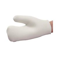 Ableware Velvety Soft Lotion and Wash Mitt, 11" Length, 8" Width, 0.75" Thick, Bag of 2