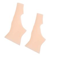 2 Pcs Soft Gel Wrist Thumb Support Braces for Arthriti Rheumatism Carpal Tunnel Pain Ease