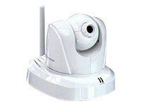 TRENDnet ProView Wireless Pan/Tilt/Zoom Internet Surveillance Camera TV-IP600W (White)