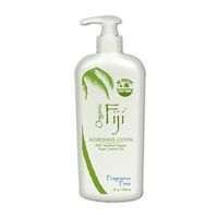 Organic Fiji - Coconut Oil-Based Massage Lotion, 12 oz, Lemongrass-Tangerine Scented