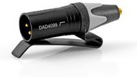 DPA Microphones DAD4099-BC Microdot to XLR Adapter with Belt Clip and Low Cut Filter for 4099 Microphone