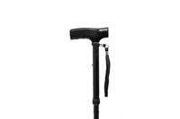 Danny's World Foldable Cane (Black) Collapsible Sections Make It Very Portable and Convienient to Carry