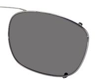 Giorgio Armani 10 CLIP ONLY (06LBR6) Ruthenium w/ Gray Lens 49mm
