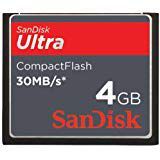 SANDISK SDCFH-004G-A46 Ultra CompactFlash(R) Memory Card (4GB) SANDISK SDCFH-004G-A46 Ultra Compact