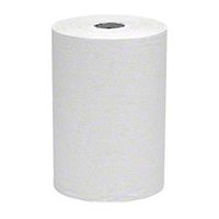 VONDREHLE High Capacity Paper Towels, 10" x 800' Roll, White, (6 Rolls of Approx. 800')