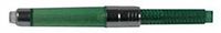 Monteverde Magnum Size Cartridge for Fountain Pens-Green (Pack of 2, Clear