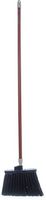 Carlisle 4108201 Sparta Duo-Sweep Flagged Angle Broom with Fiberglass Handle, 54" Length, Brown (Pack of 12)