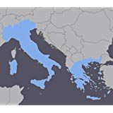 Italy and Greece GPS Map 2020.1 for Garmin Devices