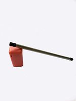 L & H Household Portable Drink Straws Stainless Steel Drink Straws Cool Foldable Drink Straw Environmental-friendly Durable Drink Straws Keyring Box Pack (Pink)