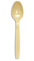 Berkley Square Heavy Polystyrene Teaspoon, Almond (1000/Case)