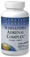 Schizandra Adrenal Support Planetary Herbals 120 Tabs