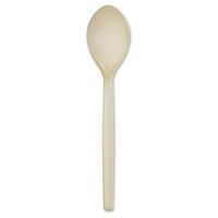 Eco-Products Spoon, 7"L, 50/PK, Beige (EPS003)