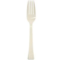 Lillian 48-Pack Plastic Forks Cutlery Bag, Sahara