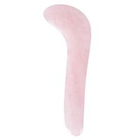 Pink Natural Rose Jade Stones Guasha Board Acupuncture Massager for Back Gouache Massage Health Care Muscle Instrument Tools