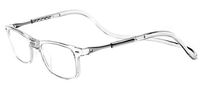 Anti-Reflective Magnetic Reading Glasses Adjustable Front Connect Reader(Clear05/Coated Lens 325)