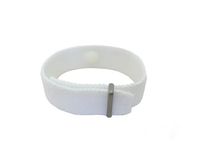 Lavender Bracelet, Lavender Aromatherapy, Sleep Aid, Natural Therapy, Acupressure Wrist Band for Insomnia (Single Band) White (XLarge 9")