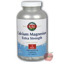 KAL - Ex St Calcium + Magnesium 1000mg/500mg - 250ct Tab