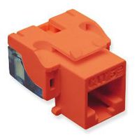 IC107E5CRD - 25PK Cat5 Jack - Red