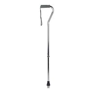 cane Light Aluminium Walking Stick Adjustable Height Curve Handle for Men Women Arthritis Seniors Disabled and Elderly HOJZ