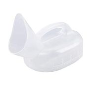 NHFF Thicken High Capacity Chamber Pot, Ms Adult Urinal Pot   Transparent No Cover Urinal (Color : Clear)