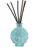 Pomeroy Aquaria Azure Tierra Reed Diffuser - Sea Grass Lotus Fragrance