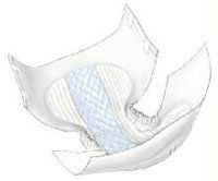 Mfr #60034- Brief Incontinence Wings Choice Plus Poly Tape Lg 45-58 Blu 72/CS by, Kendall Company
