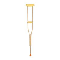 Standard Walkers Walking Aid Walking Stick Rollators Non-Slip Walking Stick with Hospital Wooden Underarm Crutches Disabled Walking Stick Height Adjustable Walker Walking Frames